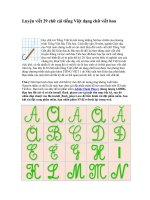 Luyện viết chữ đẹp(Flash)