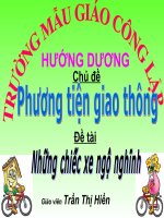 NHỮNG CHIẾC XE NGỘ NGHĨNH