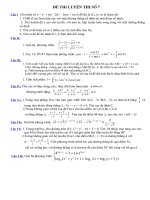 De luyen thi DH co dap an 2