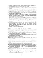 Câu hỏi lịch sử các học thuyết kinh tế