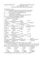 de thi anh van 9 hk II (10-11)