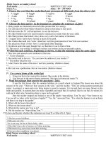 Đề KT Anh 9 số 4( hot)