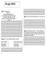 ON TAP CHKII - LOP 1