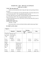 Kiểm tra 1 tiết học kỳ II Văn 8