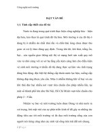 Đánh giá công tác quản lý nhà nước về môi trường của thị trấn Chợ Chu, huyện Định Hoá, tỉnh Thái Nguyên