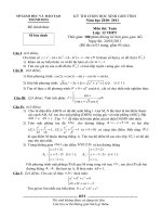 Đề+ĐA Toán HSG TH 2011