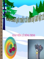 Vật Lý 6 : Tiết 28 Sự bay hơi và sự ngưng tụ