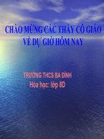 Giáo án bồi dưỡng thao giảng môn hoá học 8 Bài luyện tập số 1 (19)