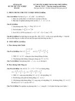 ĐỀ THI THỬ TN2011 SO 2