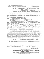 Đề thi HSG lớp 9 và thi vào cấp 3