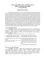 Đề cương ôn Tiếng Anh 11 kì II.doc