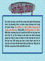 Chương 4: Bất đẳng thức