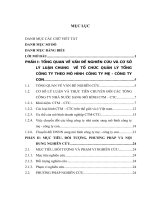 luận văn thạc sĩ  Một số giải pháp nhằm góp phần hoàn thiện tổ chức quản lý của Tổng công ty lâm nghiệp Việt nam theo mô hình công ty mẹ-công ty con