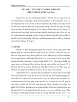 Một thuật toán học của mạng nơron mờ với trọng số mờ tam giác