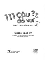 111 câu đố vui