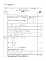 dap an hsg lop 10 my duc a ha noi