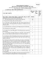 Mẫu đánh giá thi đua cuối năm đối với Tiểu học