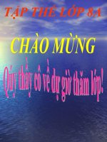 Giáo án bồi dưỡng thao giảng môn hoá học 8 Bài luyện tập số 1 (11)