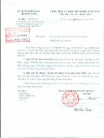 Công văn số 92/UBND-TH hoán đổi ngày nghỉ hàng tuần vào dịp Tết âm lịch và Giỗ Tổ Hùng Vương năm 2011