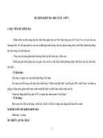 Đề kiểm tra Sử 9 kỳ II (Đổi mới)