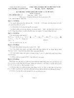 ĐỀ VÀ ĐÁP ÁN HSG CẤP HUYỆN 2010-2011