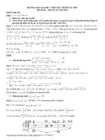 Hướng dẫn giải đề số 06 