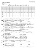 KIEM TRA CHAT LUONG LOP 10