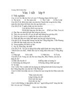 đề kiểm tra 1 tiết môn văn lớp 9 kì II