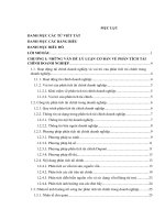 luận văn tài chính doanh nghiệp  Hoàn thiện công tác phân tích tài chính tại Công ty cổ phần hạ tầng Thiên Ân