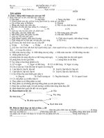 kiểm trạ  15 phút kì 2 sinh 8 2011- minh vb