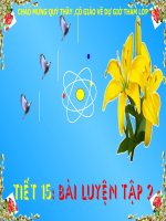 Giáo án bồi dưỡng thao giảng hoá 8 Bài thực hành số 2 (1)