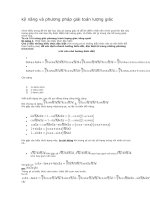 Kỹ năng và phương pháp giải toán lượng giác