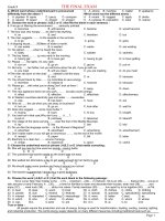 THI THU VAO LOP 10 .T.ANH