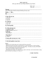 Quy định về mẫu hồ sơ, giáo án