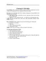 Giáo trình tự học MS Access