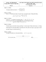 Đề thi vào 10 chuyên Bình Định - đề số 3