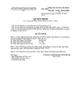 quyết định công nhận UBKT