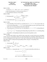 ĐỀ THI THỬ THPT CHUYÊN NGUYỄN HUỆ (TOÁN KD 2)