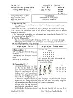 TD LỚP 5 TUẦN 28 BÀI 55+56