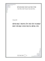 bài tập hình học 12 đầy đủ