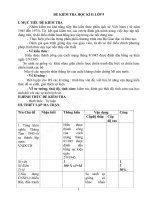 Đề KT HK 2, LS 9 theo ma trận mới