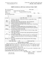 PHIEU XEP LOAI GIO DAY