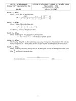 Đề thi vào 10 chuyên Bình Định - đề số 1