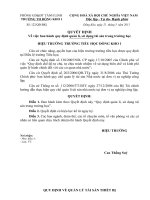 Quy chế quản lí sử dụng tài sản nhà trường