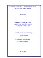 Nghiên cứu bệnh ghẻ hại ổi tại đông dư  gia lâm  hà nội và biện pháp phòng trừ