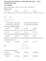 tài liệu bồi dưỡng HSG Khối 3 môn toán