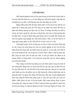 Hoàn thiện kế toán tập hợp chi phí sản xuất và tính giá thành sản phẩm của Công ty TNHH TM Quang Phát