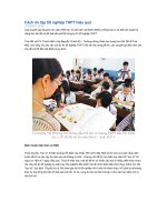 Cách ôn tập tốt nghiệp THPT hiệu quả.doc