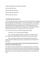 thuyết trình môn quản lý tổ chức: Chiến lược cấp ngành