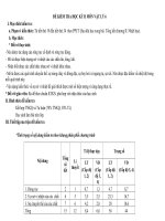 Đề KT học kỳ II Lý 6 (Đổi mới)